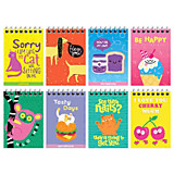 Блокнот А7 40л BG "Funny picture" на гребне