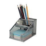 Подставка-органайзер Axent металл.,серебро 100х143х100мм