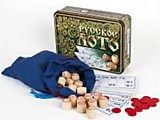 Лото русское "Русские узоры" жестяной чемоданчик