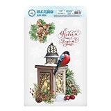 Наклейки на стекло "Зимняя сказка" 20*34см