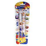 Набор кистей deVente "Cosmo" 3шт (Пони №2,4,7) дер.ручка