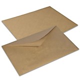 Конверт-крафт С4 (229x324мм) 90г.чистый, треуг. клапан, декстрин