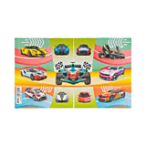 Наклейки «Спортивные мото» глиттер 10*16см	