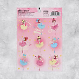 Наклейки "Балеринки" 11*16см