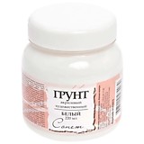 Грунт акриловый "Сонет" белый 220мл (баночка)
