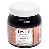 Грунт акриловый "Сонет" черный 200мл (баночка)