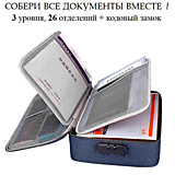 Сумка-органайзер для документов с кодовым замком OB-315-Blue