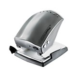 Дырокол Maped "Start+" 35л металлич. серый, с линейкой