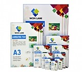 Пленка для ламинир.85х120мм 125мкм 100шт WE