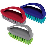 Щетка для одежды (обуви) 7,5*10,5*4,5см ассорти Утюжок York