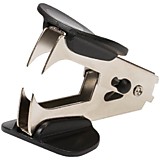 Антистеплер Berlingo "Blitz" черный, с фиксатором