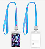 Бейдж вертикальный 11*6,5см deVENTE "Korokoro" школьный