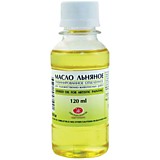 Масло льняное ЗХК 120мл для художественно-живописных работ 