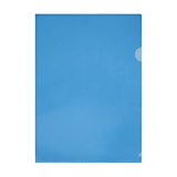 Папка-уголок А4 Kanzfile ПУ Е-310 плотная синий 180мкм