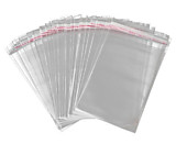 Пакет фасовочный БОПП с клеевым клапаном 10*20/4см, 25мкм