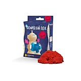 Космический песок 0,15кг "Красный" пластичный + формочка