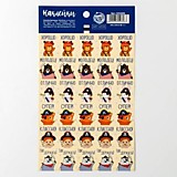 Наклейки-оценки "Пират" 10,5*18см 