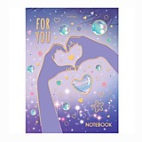 Блокнот А6 80л Hatber "For you" кл.сшивка