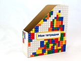 Накопитель для тетрадей (цветные блоки) Полиграф