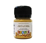 Краски акриловые ЗХК "Декола" 20мл металлик золото геральдик