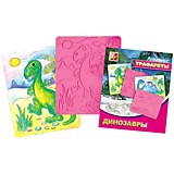 Трафарет Луч "Динозавры" рельефный