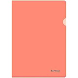 Папка-уголок А4 Berlingo "Starlight" 180мк прозрачная оранжевая __