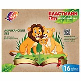 Пластилин 16цв/240гр Луч "Zoo" 