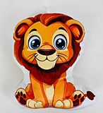Мягкая игрушка-подушка Лев 20*17см