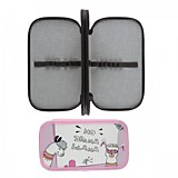 Пенал Пчелка "No Drama Lama" 2 секц. большой, тканевый торец