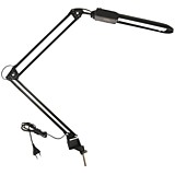 Светильник на струбцине Трансвит Дельта черный люминесцентный цоколь 2G7, 11 Вт