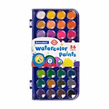 Акварель сухая 36цв Brauberg "Premium" кюветы 23мм, пенал