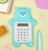 Калькулятор "Мишка" зеленый