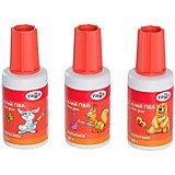 Клей ПВА 20гр Гамма "Мультики" с кисточкой