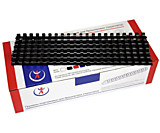 Пружина для переплёта пластиковая 16мм черный 100шт