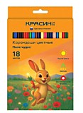Карандаши 18цв Красин "Поле чудес", трехгранные