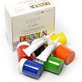 Краски по шелку 6цв "Декола.Батик" 50мл ЗХК