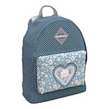 Рюкзак ErichKrause "EasyLine" голубой 17L Lacey Heart	 