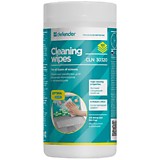 Чистящие салфетки Defender "ЭКО" туба 100шт для мониторов всех типов