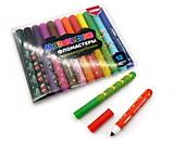 Фломастеры 12цв Intelligent Jambo ароматизированные, вент.колп.