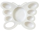 Палитра Гамма "Бабочка" 7 ячеек, пластик