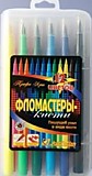 Фломастеры 12цв Профи-Арт кисточки, ширина линии 5-32мм