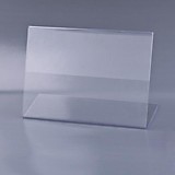 Держатели для ценников А6 Brauberg гориз. 105х150мм настол.,оргстекло,одностор.,в защ.пленке