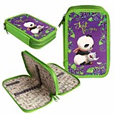 Пенал J.Otten "Панда" 2-секционный 195*120*45мм