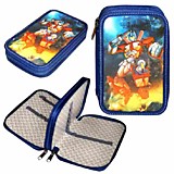 Пенал J.Otten "Роботрон" 2-секционный 195*120*45мм