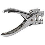 Дырокол на 1 отверстие для люверса Brauberg "HL-1" металлический, до 30л, диам.отверстия 5мм 