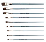 Кисть Синтетика №6 Vista-Artista плоская, длинная ручка