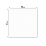 Холст грунтованный на картоне J.Otten 30*30см хлопок