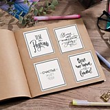 Наклейка для цветов "Тебе на радость" 15*11см