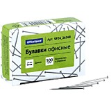 Булавки офисные 24мм 500шт Спейс