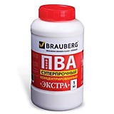 Клей ПВА Brauberg "Экстра" 1кг суперпрочный(керамика,ткань,кожа,дерево,бумага,картон)